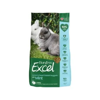 Burgess Excel Junior & Dwarf Mangime Coniglio 1.5 kg