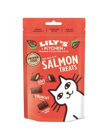 Lily's Kitchen Cat Snack Lilys Pillow Salmone 60g