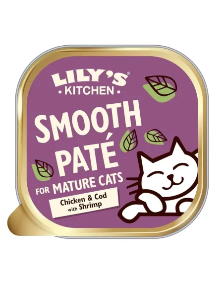 Lily's Kitchen Cat Paté Senior Pollo e Merluzzo 85 g