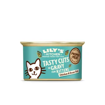 Cat Lily's Gravy Chicken Ocean Fish 85g