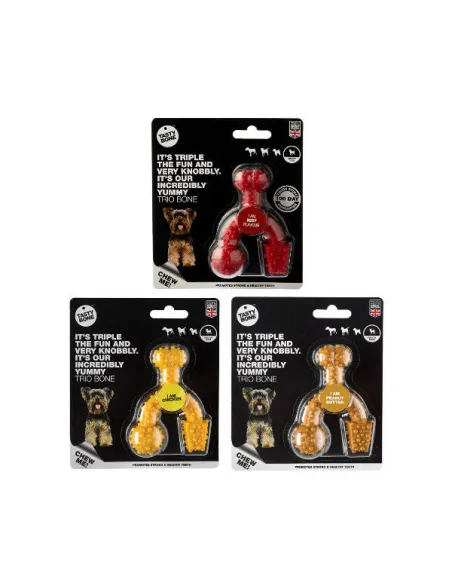 Trio Bone Toy Nylon Manzo