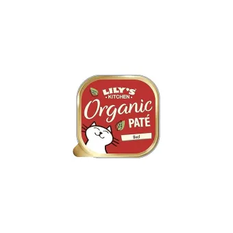 Lily's Kitchen Cat Grain Free Bio Organic Beef Vaschette 85g
