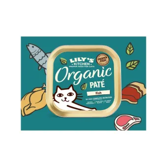 Lily's Kitchen Cat Grain Free Bio Organic Fish Vaschette...