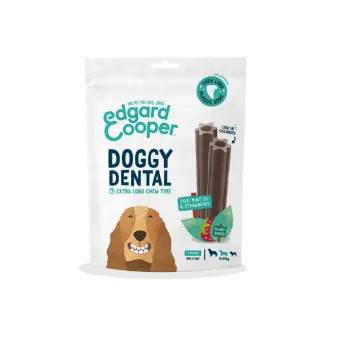 Edgard Cooper Dog Snack Dental Fragola Menta Medium 160 g