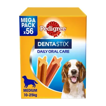 Dog Snack Dentastix Multipack Medium x56