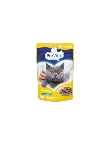 Cat Prevital Bocconi Pollo Salsa 100g Busta