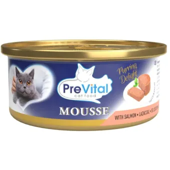 Cat Prevital Mousse Adult Salmone 85 gr