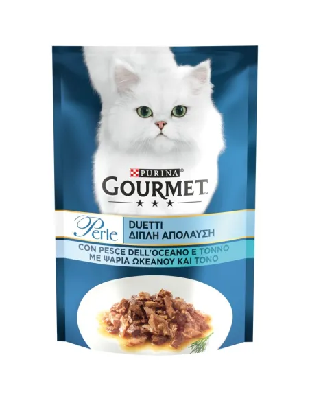 Cat Gourmet Perle Duetti di Mare Pesce 85g Buste