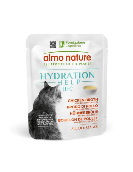 Almo Cat Hydration Brodo Pollo 50 g