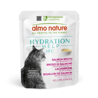Almo Cat Hydration Brodo Salmone 50 g