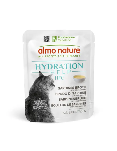Almo Cat Hydration Brodo Sardine 50 g