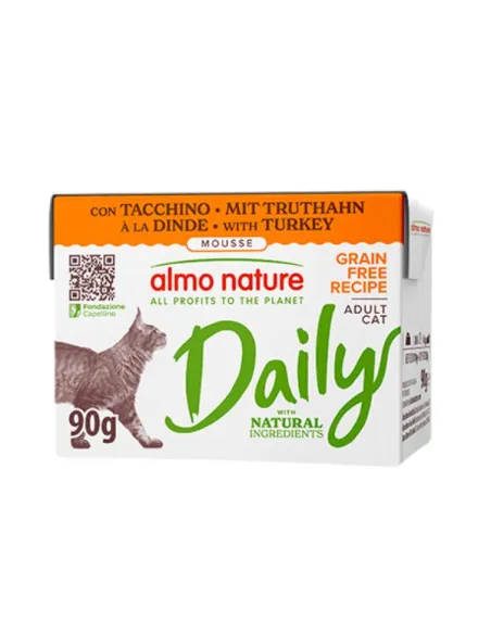 Almo Cat Daily Tetra Tacchino 90g