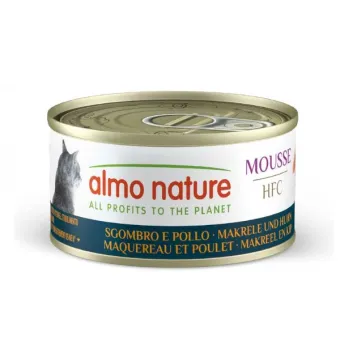 Almo Cat HFC Mousse Sgombro Pollo 70 g