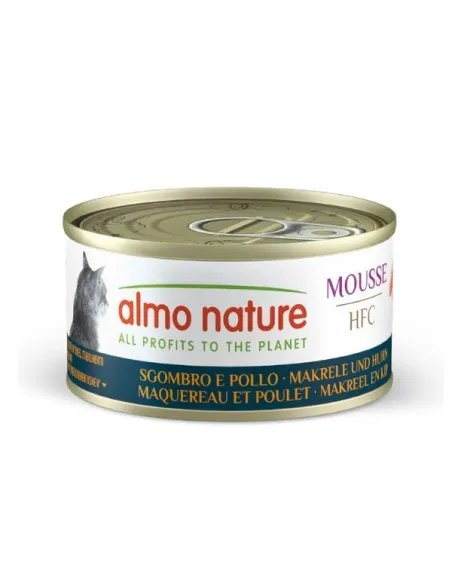 Almo Cat HFC Mousse Sgombro Pollo 70 g