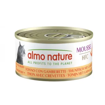 Almo Cat HFC Mousse 70 g Tonno Gamberetti