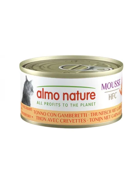 Almo Cat HFC Mousse 70 g Tonno Gamberetti
