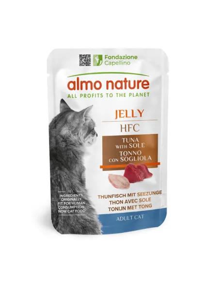 Almo Cat HFC Jelly Tonno Sogliola 55 g