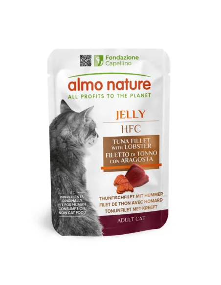 Almo Cat HFC Jelly Filetto Tonno a Ragosta 55 g
