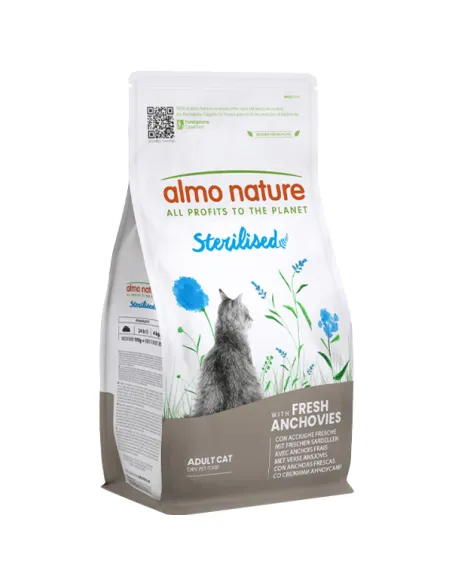 Almo Cat Sterilised Acciughe 400 gr
