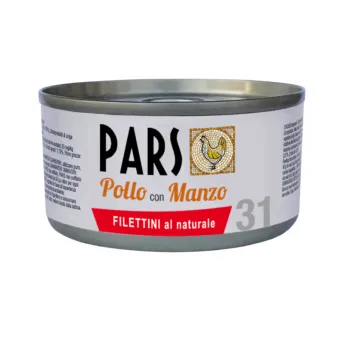 Cat Pars Filettini Naturali Pollo Manzo 85g