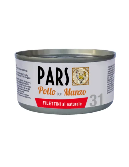 Cat Pars Filettini Naturali Pollo Manzo 85g