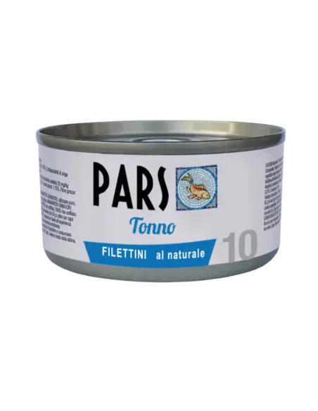 Pars Filettini Naturali Tonno Gatto 85g