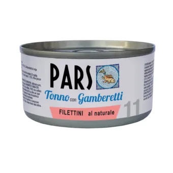 Cat Pars Filettini Naturali Tonno Gamberetti 85 g