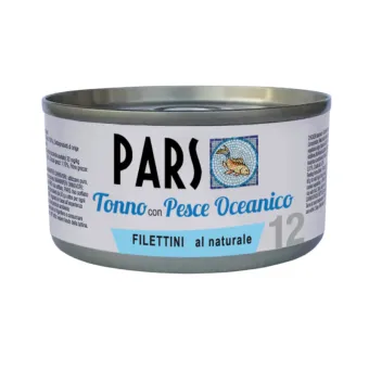 Pars Filettini Naturali Tonno Pesci Ocean Gatto 85g