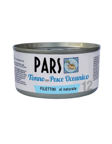 Pars Filettini Naturali Tonno Pesci Ocean Gatto 85g