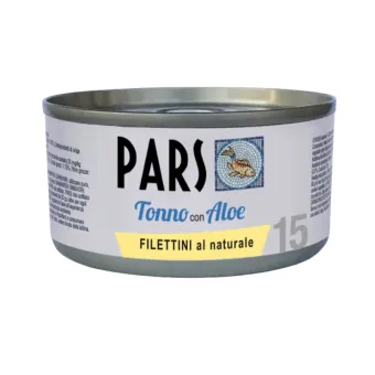 Cat Pars Filettini Naturali Tonno Aloe 85g