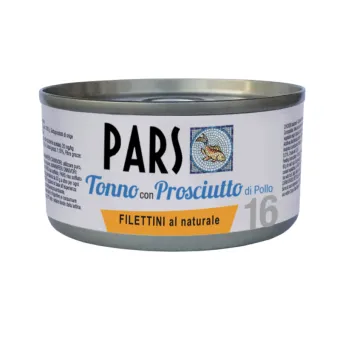 Cat Pars Filettini Naturali Tonno Prosciutto Pollo 85 g
