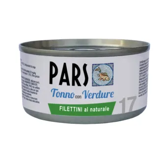 Cat Pars Filettini Naturali Tonno Verdure 85g