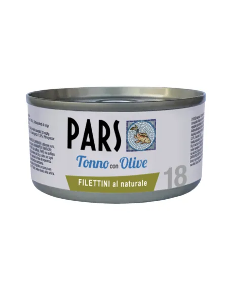 Cat Pars Filettini Naturali Tonno Olive 85 g