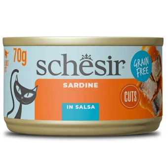 Schesir Cat Sardine in Salsa 70 g Latt.