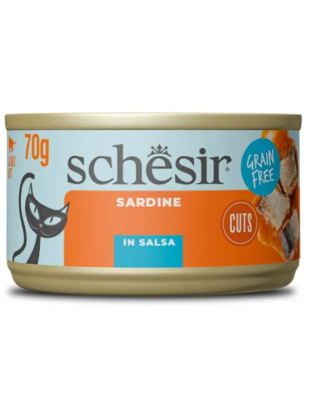 Schesir Cat Sardine in Salsa 70 g Latt.