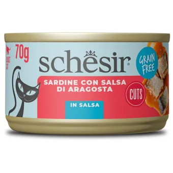 Schesir Cat Sardine Salsa Aragosta 70 g Lattina