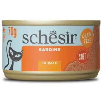 Schesir Cat Sardine Paté 70 g Lattina