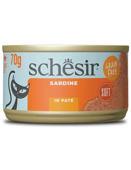 Schesir Cat Sardine Paté 70 g Lattina