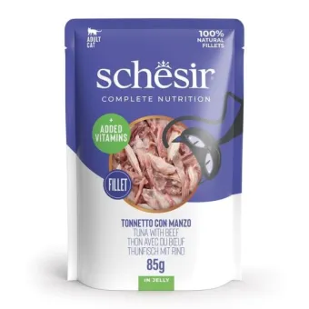Schesir Cat Tonnetto Manzo 85g Bst