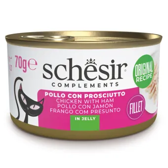 Schesir Cat Filetto Pollo Prosciutto 70 g Lattina