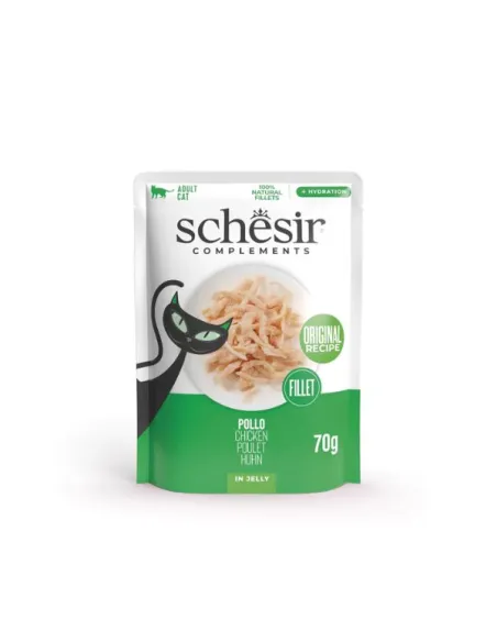 Schesir Cat Filetti Pollo 70g Bst