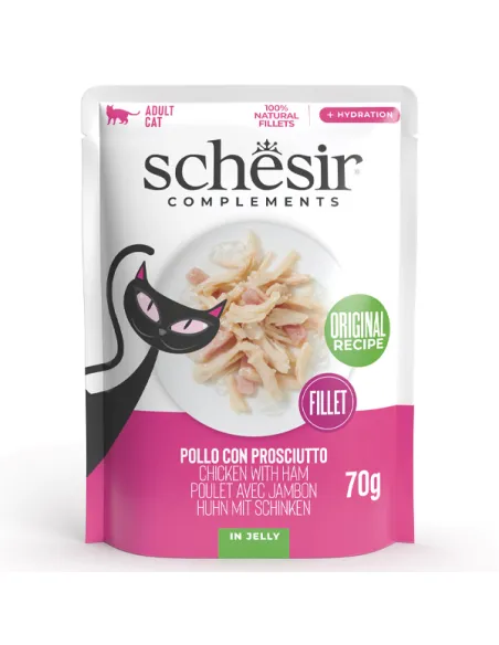 Schesir Cat Pollo Prosciutto 70g