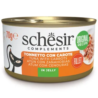 Schesir Cat Tonnetto Carote 70g Latt.