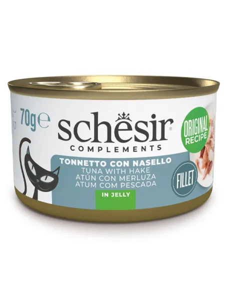 Schesir Cat Tonno Nasello 70g Lattina