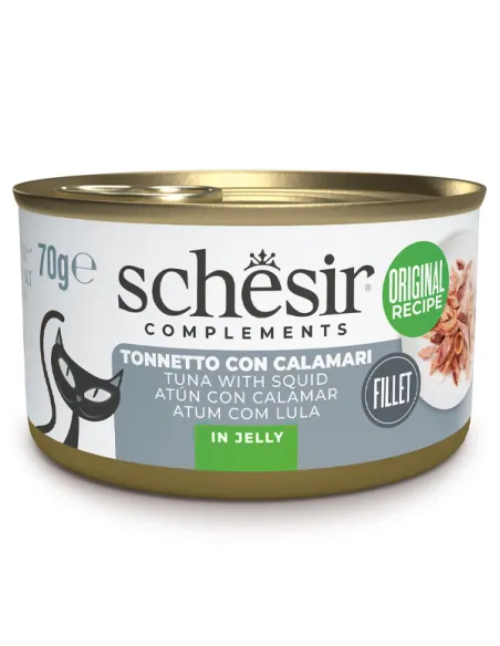 Schesir Cat Filetto Tonno Calamari 70 g Latt.