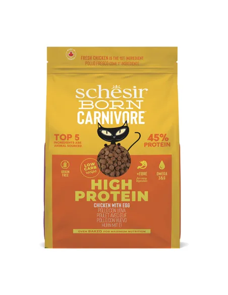 Schesir Cat BC Pollo Uova 255g Dry