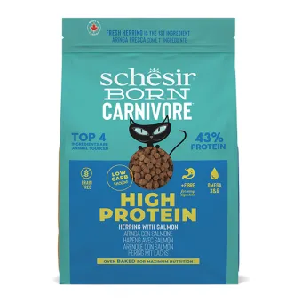 Schesir Cat BC Aringa Salmone 255g Dry
