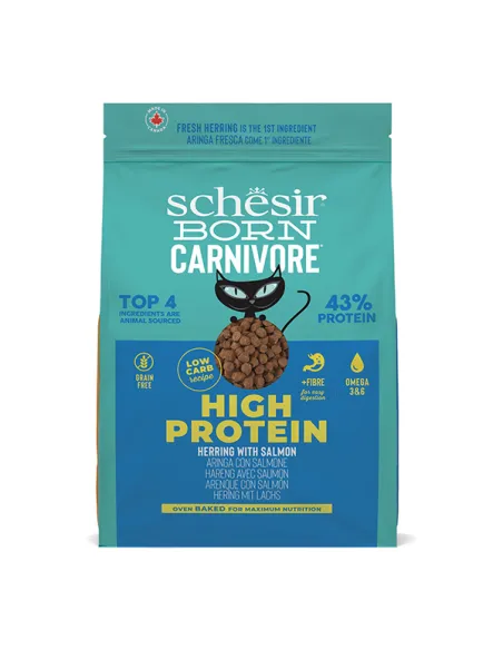 Schesir Cat BC Aringa Salmone 255g Dry