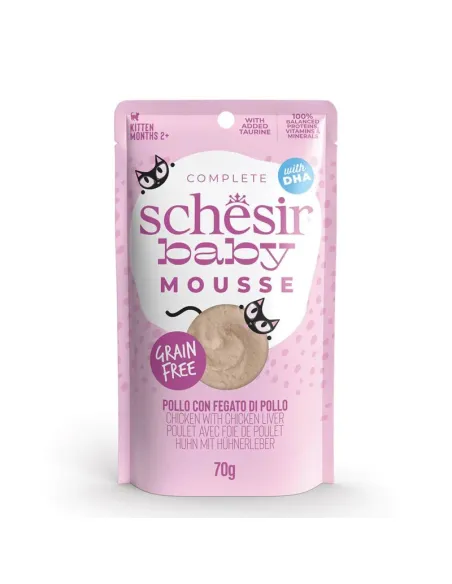 Schesir Baby Mousse Gatto Pollo e Fegato 70 g