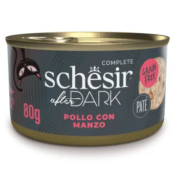 Schesir Cat Adult Pollo/Manzo 80 g Lattina